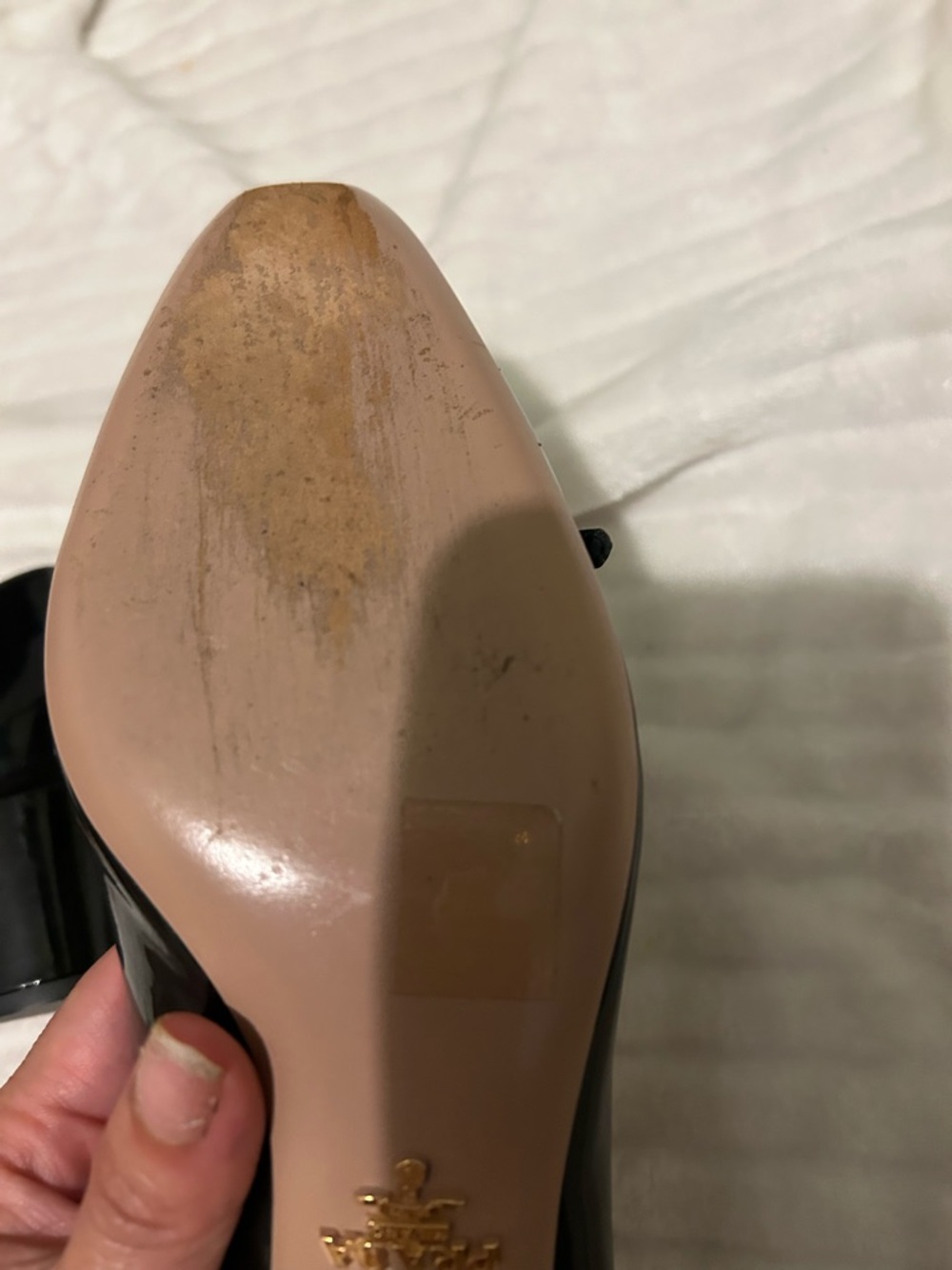 Prada patent leather 2 inch heel - Picture 7 of 17
